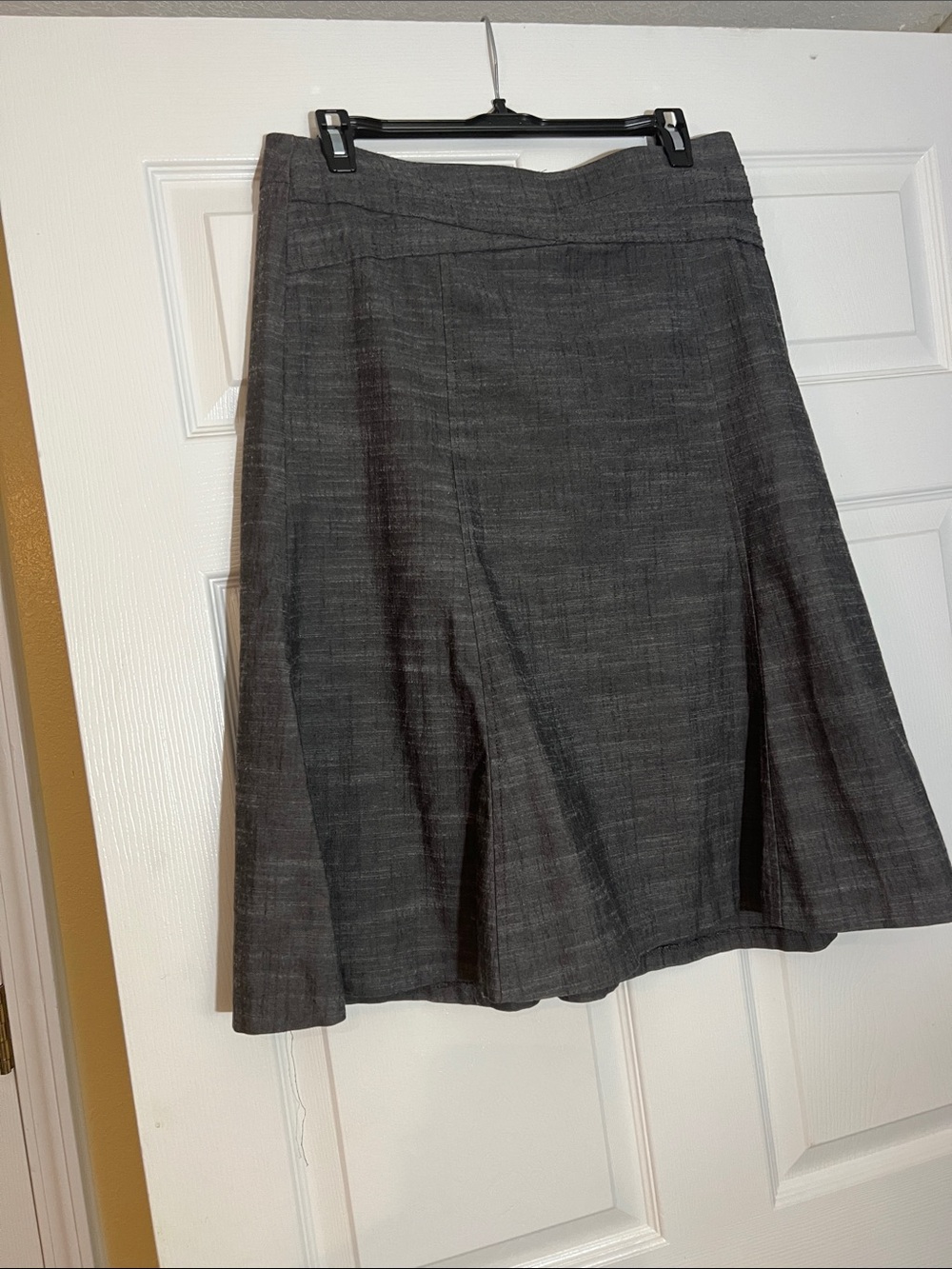 NYC Dark Gray A-Line Skirt